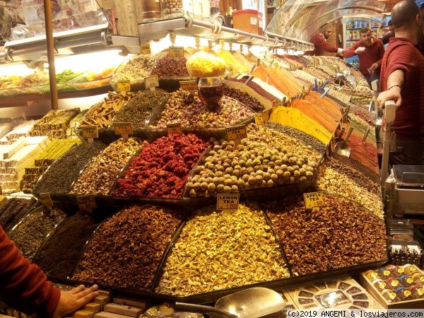 Bazar de las Especias -horarios, compras- Estambul (Turquía)